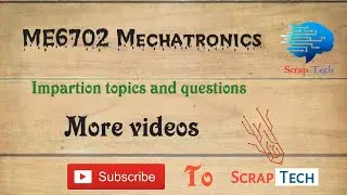 ME6702 Mechatronics