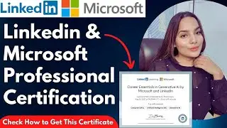 Linkedin and Microsoft Professional Certification Course | Artificial Intelligence Course