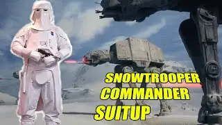 Putting On Snowtrooper Commander Armour | Star Wars Cosplay