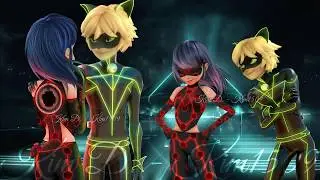 Miraculous Ladybug Speededit: MLB x Tron - Legacy