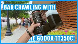 Bar Crawling With The Godox TT350C! Photographer Vlog.