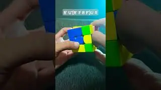 Easiest OLL Cases You Must Know Part 7 | #easy #cfop #rubikscube #speedcubing #rubik #oll #shorts