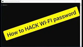Hack WiFi Password on Computer/Laptop in Windows wifi का पासवर्ड कैसे जाने Using CMD 