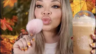 ASMR Pumpkin Spice Girl Does Your Makeup