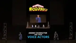 🥰Voice Actors of My Hero Academia💖 #MHA #shototodoroki #Deku #bakugou #allmight #uraraka