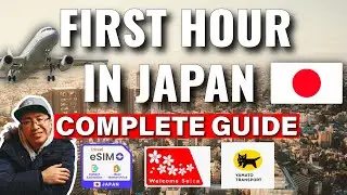 First Hour in Japan | Do THIS as SOON as You Land in Japan
