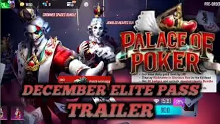 DECEMBER ELITE PASS TRAILER 🤩🤩 | SEASON 43 ELITE PASS TRAILER