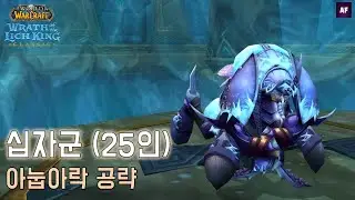 [리치왕의분노] 십자군25인하드 | 아눕아락 | 네임드 공략