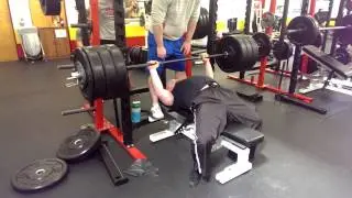 bench: 355 2x1 (second one counts) BW: 195