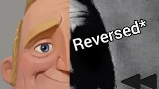 Mr Incredible Becoming Uncanny but it's reversed