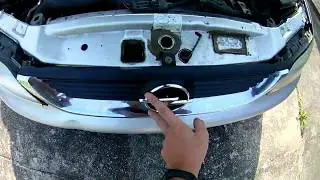 Как снять бампер с Opel Vectra B
