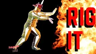 How to rig a character in blender with mixamo tutorial aka Become Worthy Of RIGGING!
