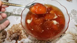 MİS GİBİ KOKUSU VE TAM ÖLÇÜSÜYLE | ŞEFTALİ REÇELİ