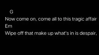 My Chemical Romance - The end (chords)