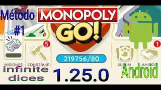 Tutorial como obtener dados y dinero ilimitados en Monopoly Go
