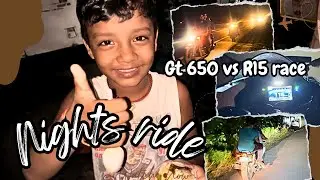 gt 650 or r15 me race 😅 fir se hospital ka chakkar🥹 #vlogs