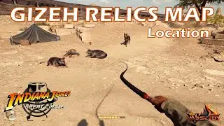 Gizeh Ancient Relics Map Location - Indiana Jones and the Great Circle