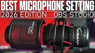 The BEST Microphone Setting for OBS Studio (2026 Edition) HyperX Quadcast