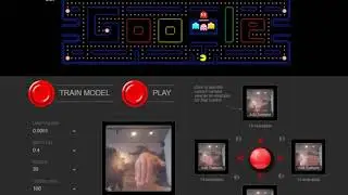 AI Maker Gesture As Mouse    Pacman