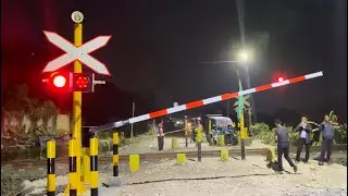 TOP BANGET!!!, Uji Coba Perlintasan Kereta Api Terbaru dan Unik di Kota Serang Banten