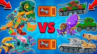 ALL LEGENDARY TANKS and ABILITY REPAIR KIT in ADVENTURE MODE in Hills of Steel