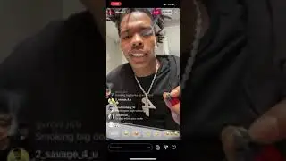 Lil baby on live teaching how to roll weed 😂