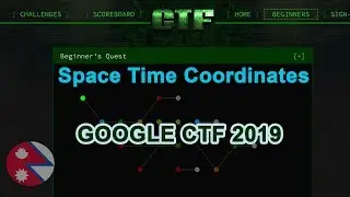 Google CTF 2019 : Beginner Quest - Enter Space Time Coordinates