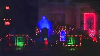 A Techno Halloween (Jay's Halloween Light Show 2010)