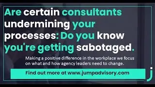 Are certain consultants undermining your processes? Do you know you're getting sabotaged.