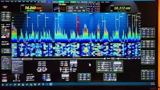 WPX SSB wall to wall wide open on 20m