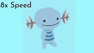 Wooper Spinning at different Speeds!