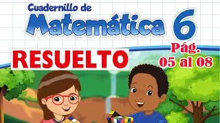 SEXTO GRADO PAGINA 5, 6, 7 Y 8 DEL CUADERNO DE TRABAJO DE MATEMATICA - DIFERENCIAMOS DATOS