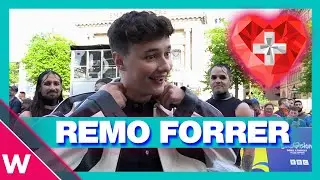 Remo Forrer (Switzerland) @ Eurovision 2023 Turquoise Carpet Opening Ceremony | Interview
