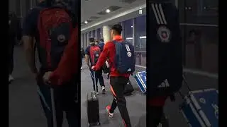 🎬 𝔼𝕃 𝕍𝕀𝔸𝕁𝔼 ✈️📍Ya estamos en Dallas. #laroja #chile #CopaAmerica #SomosLaRoja