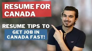 Canadian Resume | How to Get a job in Canada | Canadian Style Resume | Canada Jobs 🇨🇦