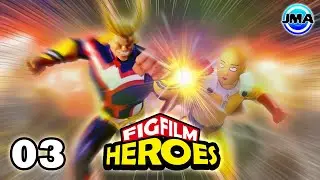 FIGFILM Heroes EP 03: All Might vs Saitama 💥 MY HERO x ONE PUNCH / Stop Motion / JM Animation