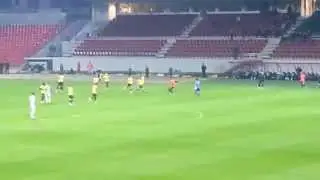 Elbasani - Tirana Goli 2 penallti  Dorian Bylykbashi (23 Nentor 2014)