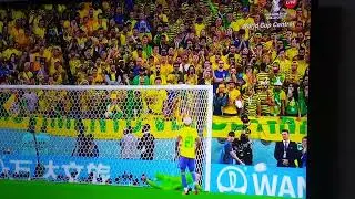 #shorts #worldcup #brazil  Brazil First Penalty Miss