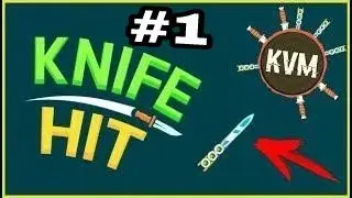 Играем в knife hit :)
