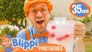 Blippi Ensina a Fazer Limonada! | Melhores Episódios do Blippi! | Vídeos Educativos para Crianças