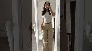 брюки на вб: 218999721🤍🎀 какой образ понравился больше? 