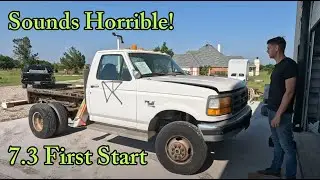 Will It Start? 1997 7.3 F350 Turbo Diesel Truck Project