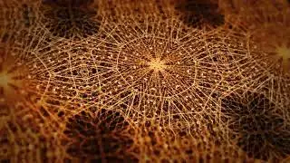 Mesmerizing Golden Mandala Motion Graphics 