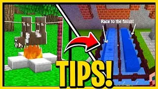 QUICK TIPS To Make Minecraft Less Boring!