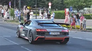 822 HP SUPERCHARGED MTM GTS Audi R8 V10 - Exhaust Sound
