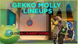 All Summit Door Geko MOSH Lineups Valorant