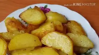 Готовим вкусную картошку в мультиварке