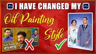 Digital Oil Painting - New Method | Smudge painting 2022 | Graphix Vai