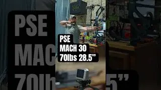 PSE Mach 30 SPEEDS with a 420gr arrow 