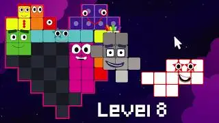 NUMBERBLOCKS PUZZLE GAME LVL 7 AND 8 BY FANMADE